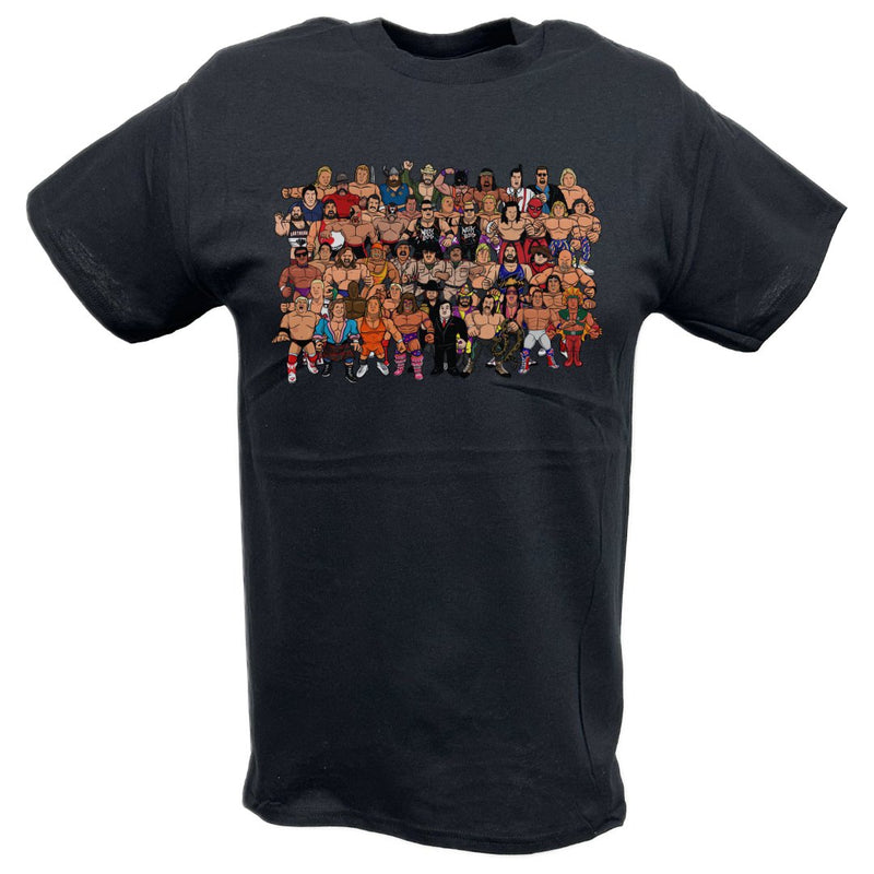 Load image into Gallery viewer, 1991 Full WWE Roster Attitude Era T-shirt by EWS | Extreme Wrestling Shirts