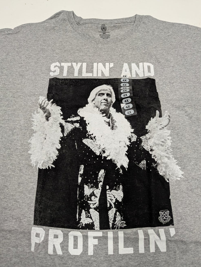 Load image into Gallery viewer, 6 Men Size 4XL WWE T-shirts | Cena Orton Undertaker The Rock Lot 1 4XL by EWS | Extreme Wrestling Shirts