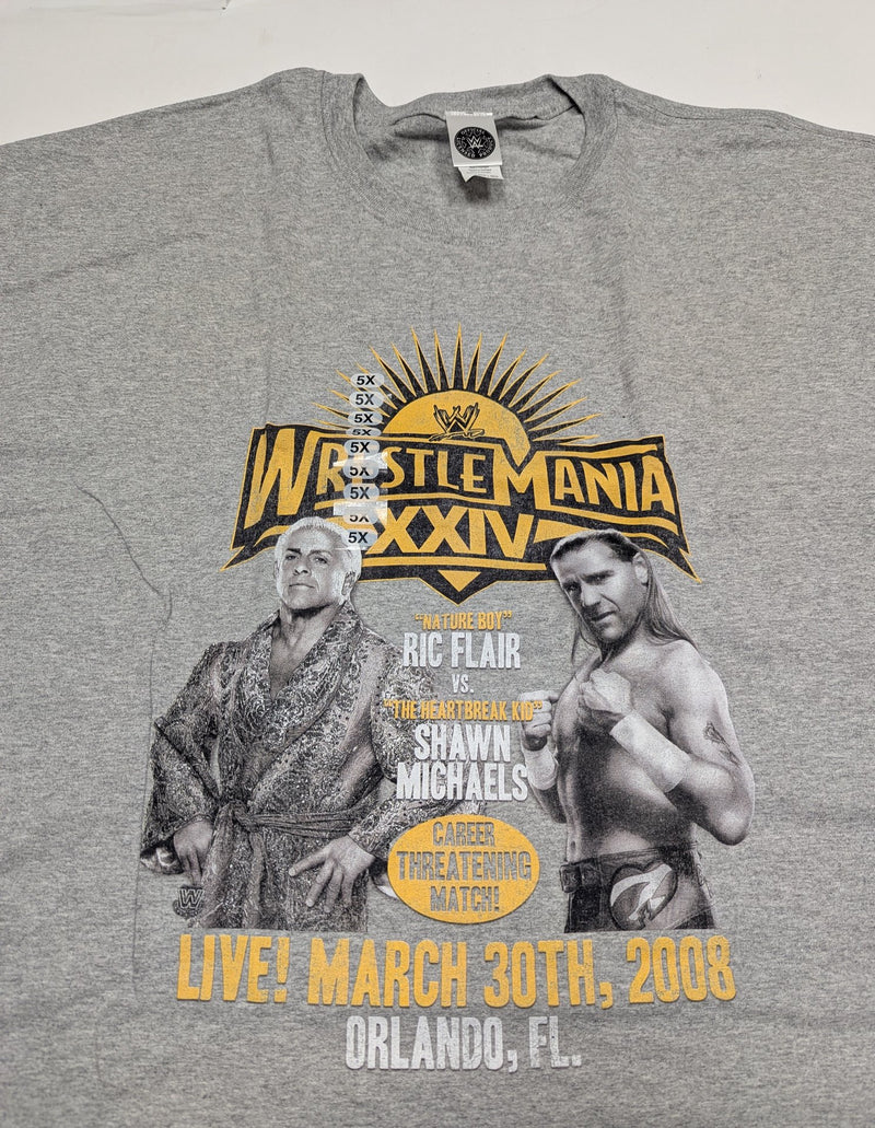 Load image into Gallery viewer, 6 Men Size 5XL WWE T-shirts | Cena Orton Undertaker The Rock Lot 1 5XL by EWS | Extreme Wrestling Shirts