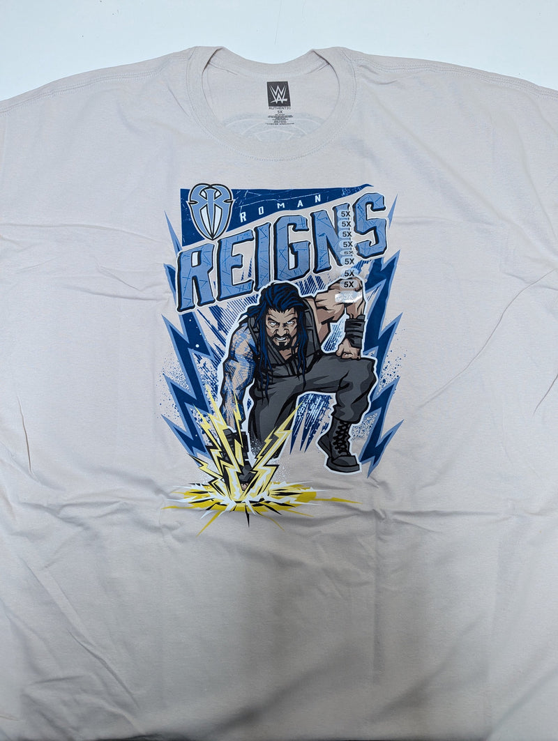 Load image into Gallery viewer, 6 Men Size 5XL WWE T-shirts | Cena Orton Undertaker The Rock Lot 2 5XL by EWS | Extreme Wrestling Shirts