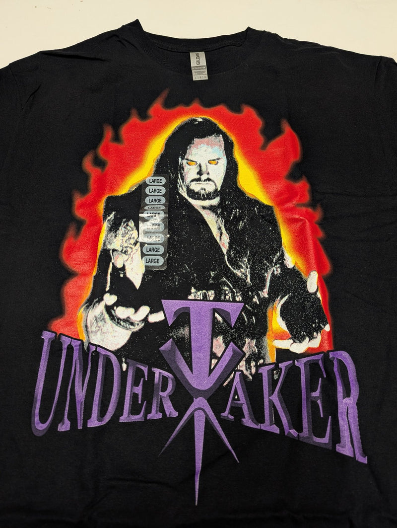 Load image into Gallery viewer, 8 Men Size Large WWE T-shirts | Cena Orton Undertaker The Rock Lot 2 L by EWS | Extreme Wrestling Shirts