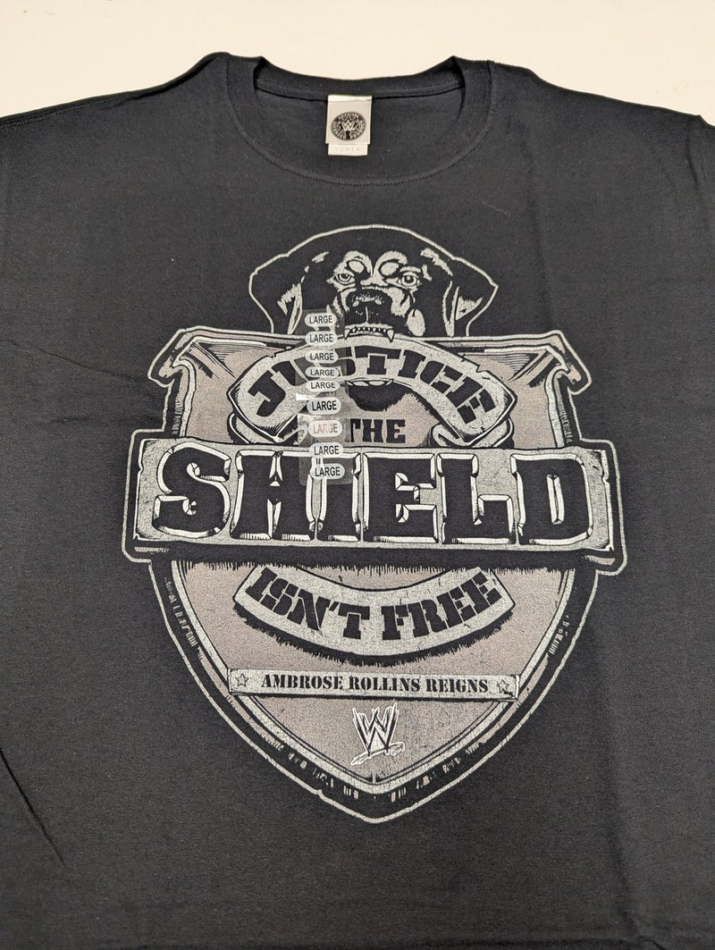 Load image into Gallery viewer, 8 Men Size Large WWE T-shirts | Cena Orton Undertaker The Rock Lot 2 L by EWS | Extreme Wrestling Shirts