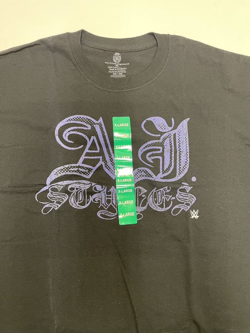 Load image into Gallery viewer, 8 Men Size X-Large WWE T-shirts | Cena Orton Undertaker The Rock Lot 1 by EWS | Extreme Wrestling Shirts