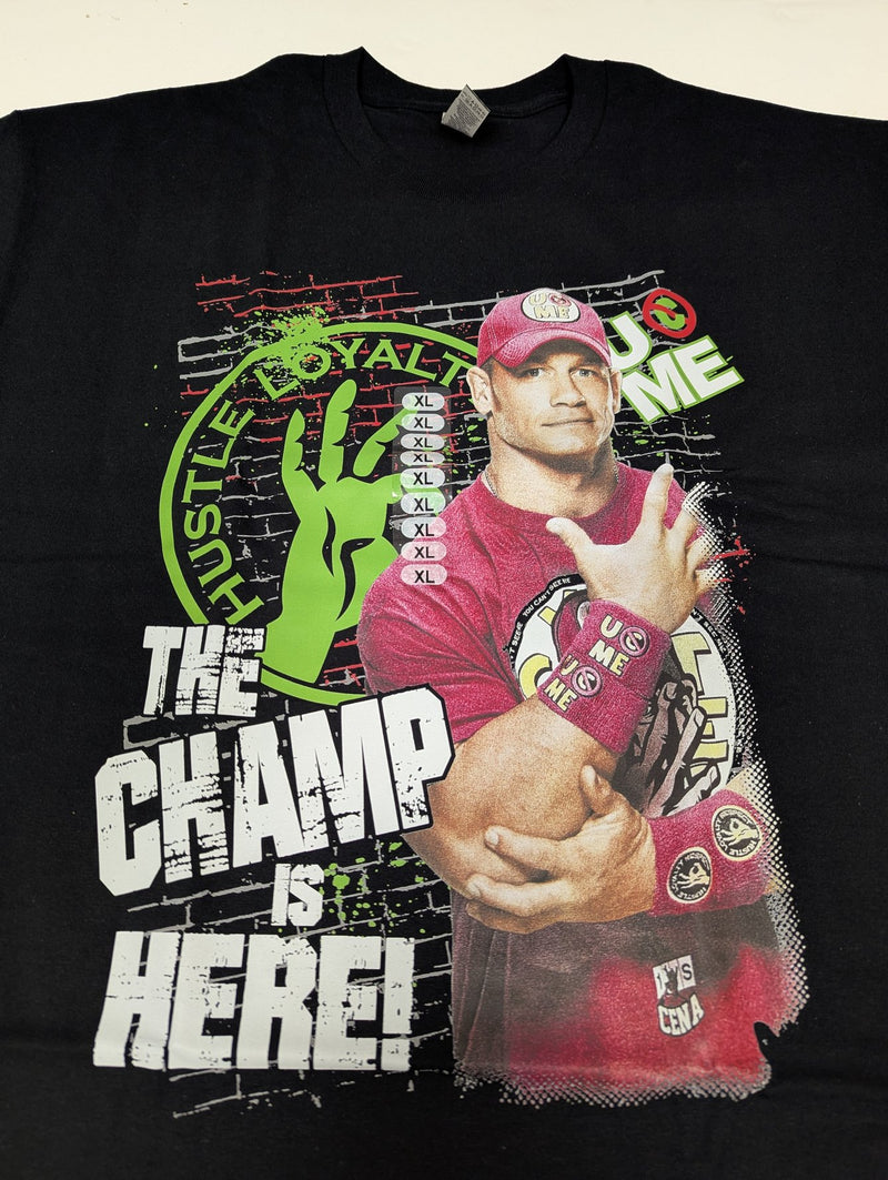 Load image into Gallery viewer, 8 Men Size X-Large WWE T-shirts | Cena Orton Undertaker The Rock Lot 1 by EWS | Extreme Wrestling Shirts