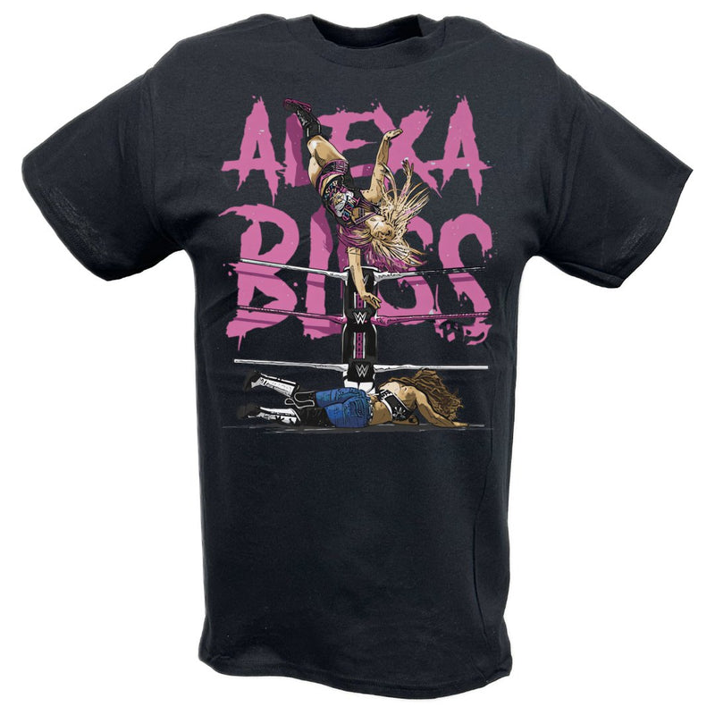 Load image into Gallery viewer, Alexa Bliss Twisted Bliss Signature Black T-shirt by EWS | Extreme Wrestling Shirts