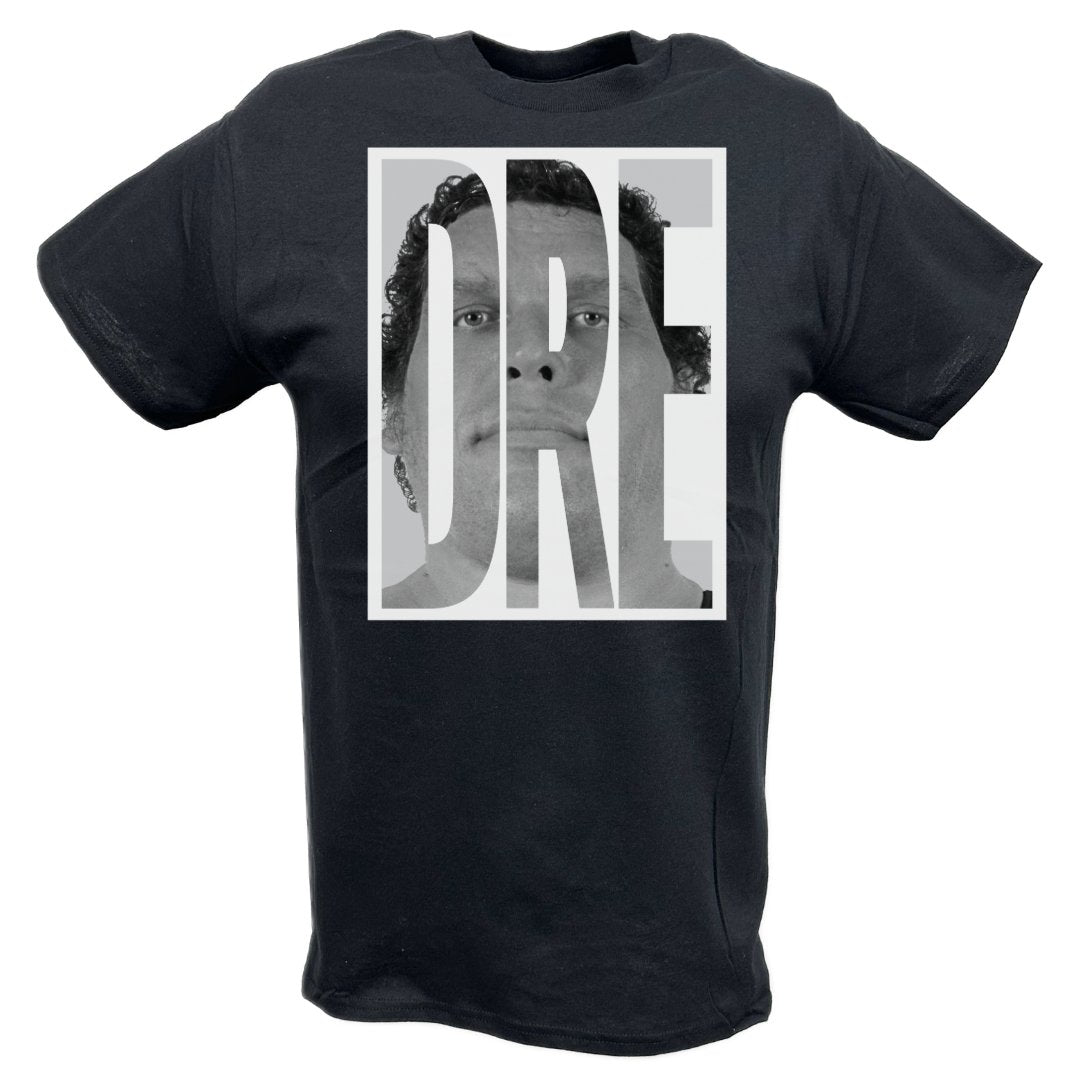 Andre the Giant Big Dre Mens Black T-shirt – Extreme Wrestling Shirts