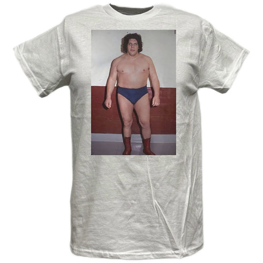 Andre the Giant Full Color Lightweight White T-shirt Sports Mem, Cards & Fan Shop > Fan Apparel & Souvenirs > Wrestling by EWS | Extreme Wrestling Shirts