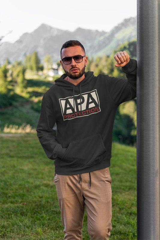 Load image into Gallery viewer, APA Protection Agency Ron Simmons JBL Pullover Hoody Sweatshirt by EWS | Extreme Wrestling Shirts