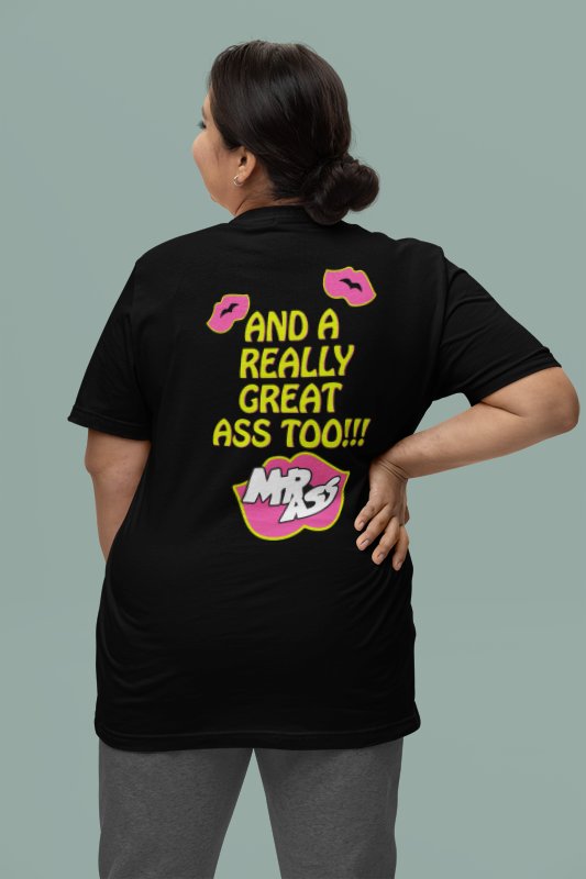 Load image into Gallery viewer, Badass Billy Gunn All This and a Great Ass Too Black T-shirt by WWE | Extreme Wrestling Shirts