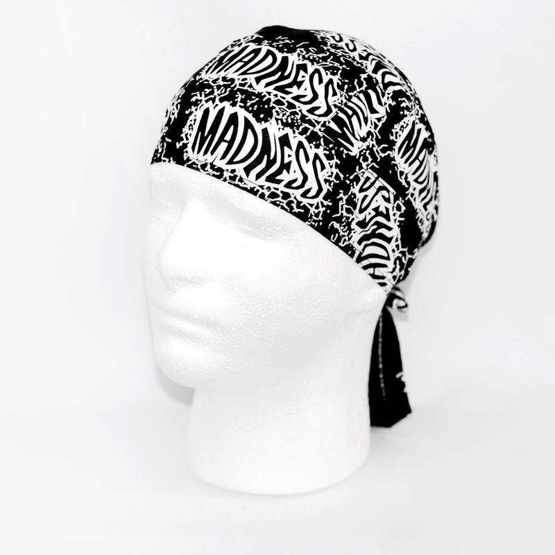 Load image into Gallery viewer, Bandana Skull Cap Doo Rag for Macho Man Randy Savage Costume Black Sports Mem, Cards & Fan Shop > Fan Apparel & Souvenirs > Wrestling by Macho Man | Extreme Wrestling Shirts