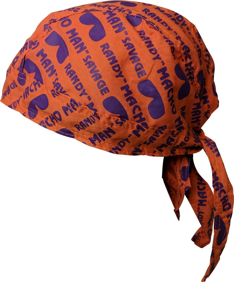 Load image into Gallery viewer, Bandana Skull Cap Doo Rag for Macho Man Randy Savage Costume by EWS | Extreme Wrestling Shirts