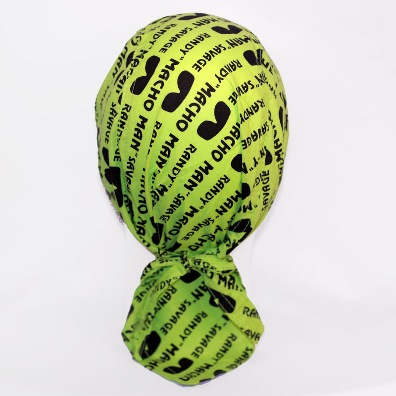 Load image into Gallery viewer, Bandana Skull Cap Doo Rag for Macho Man Randy Savage Costume Sports Mem, Cards & Fan Shop > Fan Apparel & Souvenirs > Wrestling by Macho Man | Extreme Wrestling Shirts