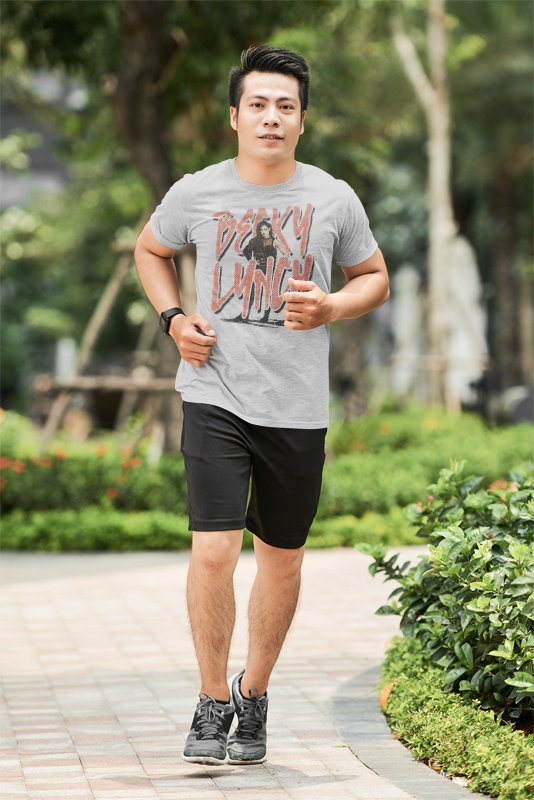 Load image into Gallery viewer, Becky Lynch Big Name Grey T-shirt by EWS | Extreme Wrestling Shirts