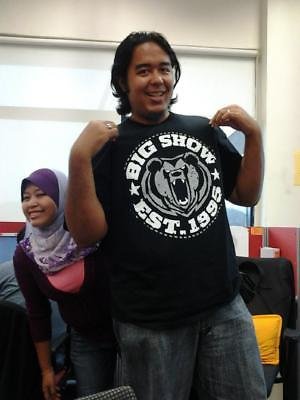 Load image into Gallery viewer, Big Show Go Big or Get Lost Established 1995 Mens T-shirt Sports Mem, Cards & Fan Shop > Fan Apparel & Souvenirs > Wrestling by EWS | Extreme Wrestling Shirts