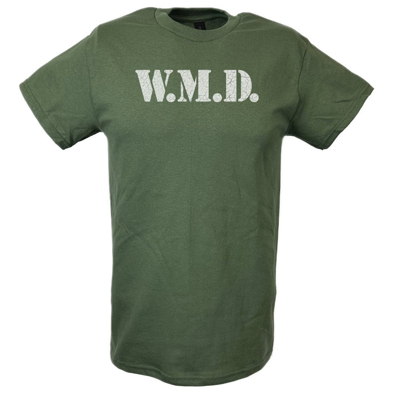 Load image into Gallery viewer, Big Show WMD Precision Strike Miltary Green T-shirt by EWS | Extreme Wrestling Shirts