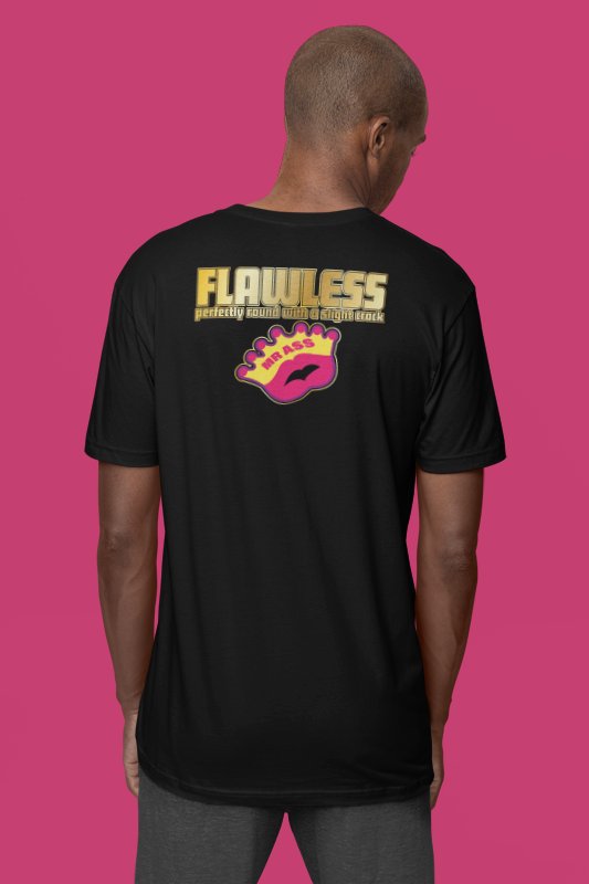 Load image into Gallery viewer, Billy Gunn 24kt Flawless Black T-shirt by EWS | Extreme Wrestling Shirts
