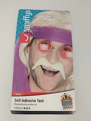 Load image into Gallery viewer, Blonde Self Adhesive Mustache for Hulk Hogan Costume Sports Mem, Cards & Fan Shop > Fan Apparel & Souvenirs > Wrestling by EWS | Extreme Wrestling Shirts