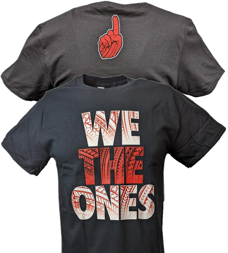 Load image into Gallery viewer, Bloodline We The Ones Roman Reigns Black T-shirt by EWS | Extreme Wrestling Shirts