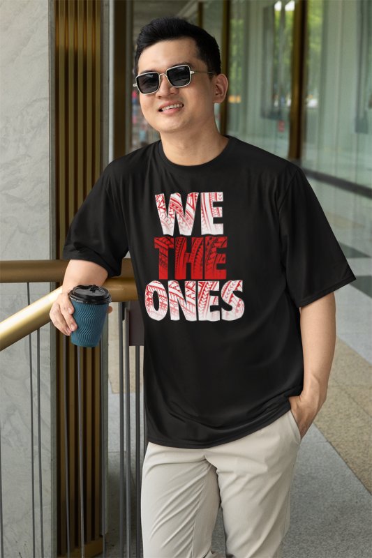 Load image into Gallery viewer, Bloodline We The Ones Roman Reigns Black T-shirt by EWS | Extreme Wrestling Shirts