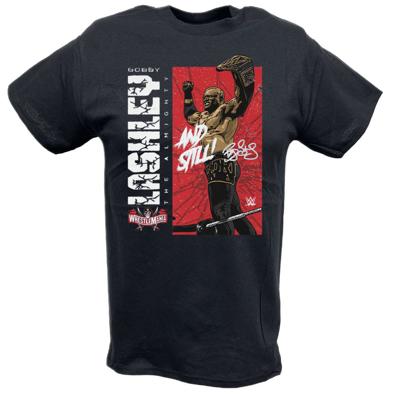 Load image into Gallery viewer, Bobby Lashley And Still Black T-shirt by EWS | Extreme Wrestling Shirts