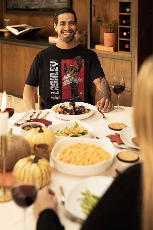 Load image into Gallery viewer, Bobby Lashley And Still Black T-shirt by EWS | Extreme Wrestling Shirts