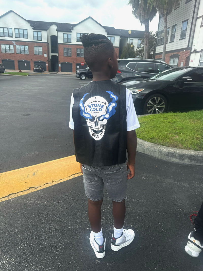 Load image into Gallery viewer, Boys Youth Stone Cold Steve Austin 3:16 Skull Vest by WWE | Extreme Wrestling Shirts