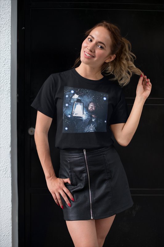 Load image into Gallery viewer, Bray Wyatt Lantern Fireflies T-shirt by EWS | Extreme Wrestling Shirts