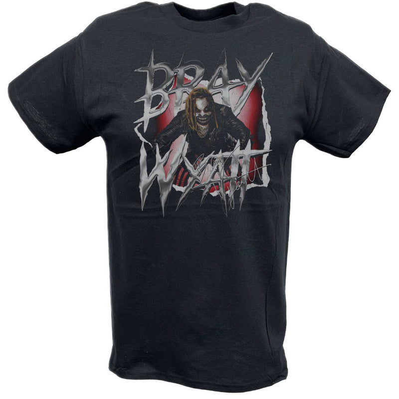 Load image into Gallery viewer, Bray Wyatt Metallic Logo T-shirt by EWS | Extreme Wrestling Shirts