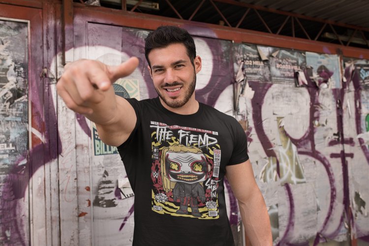 Load image into Gallery viewer, Bray Wyatt The Fiend Comics T-shirt by EWS | Extreme Wrestling Shirts