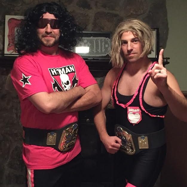 Load image into Gallery viewer, Bret Hitman Hart Pink Mens T-shirt Single Sided Print Sports Mem, Cards & Fan Shop > Fan Apparel & Souvenirs > Wrestling by Hybrid Tees | Extreme Wrestling Shirts