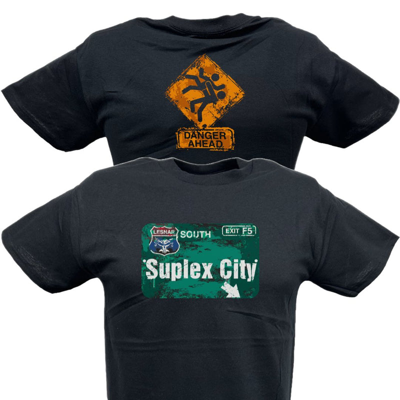 Load image into Gallery viewer, Brock Lesnar Suplex City Boys Kids Youth T-shirt by WWE | Extreme Wrestling Shirts