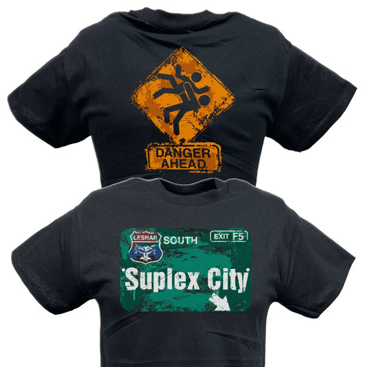 Brock Lesnar Suplex City Mens T-shirt Sports Mem, Cards & Fan Shop > Fan Apparel & Souvenirs > Wrestling by Hybrid Tees | Extreme Wrestling Shirts