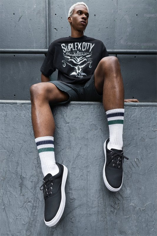 Load image into Gallery viewer, Brock Lesnar Suplex City Skyline T-shirt by EWS | Extreme Wrestling Shirts