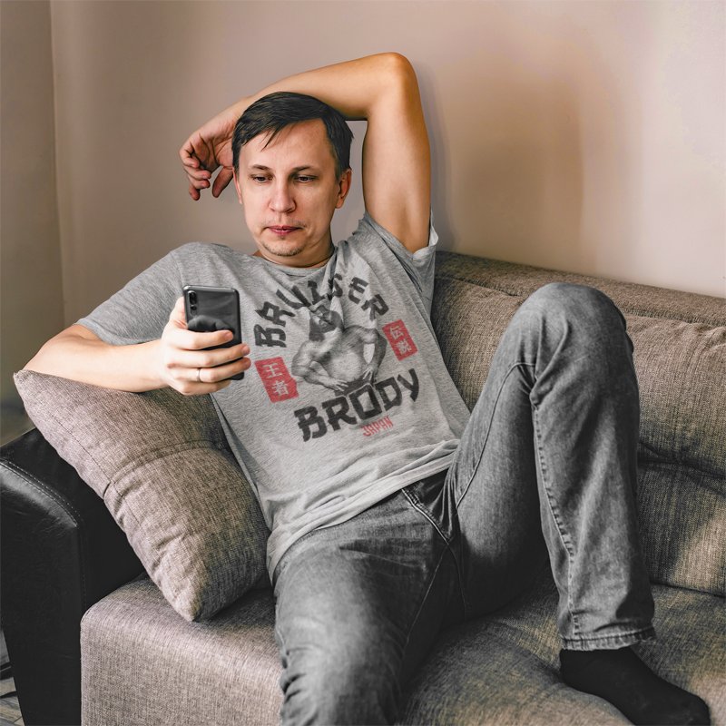 Load image into Gallery viewer, Bruiser Brody Big In Japan T-shirt by EWS | Extreme Wrestling Shirts