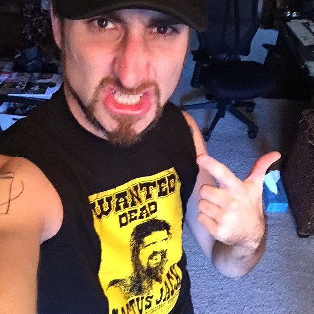 Load image into Gallery viewer, Cactus Jack Wanted Dead Mick Foley Sleeveless Mens Black T-shirt Sports Mem, Cards & Fan Shop > Fan Apparel & Souvenirs > Wrestling by EWS | Extreme Wrestling Shirts