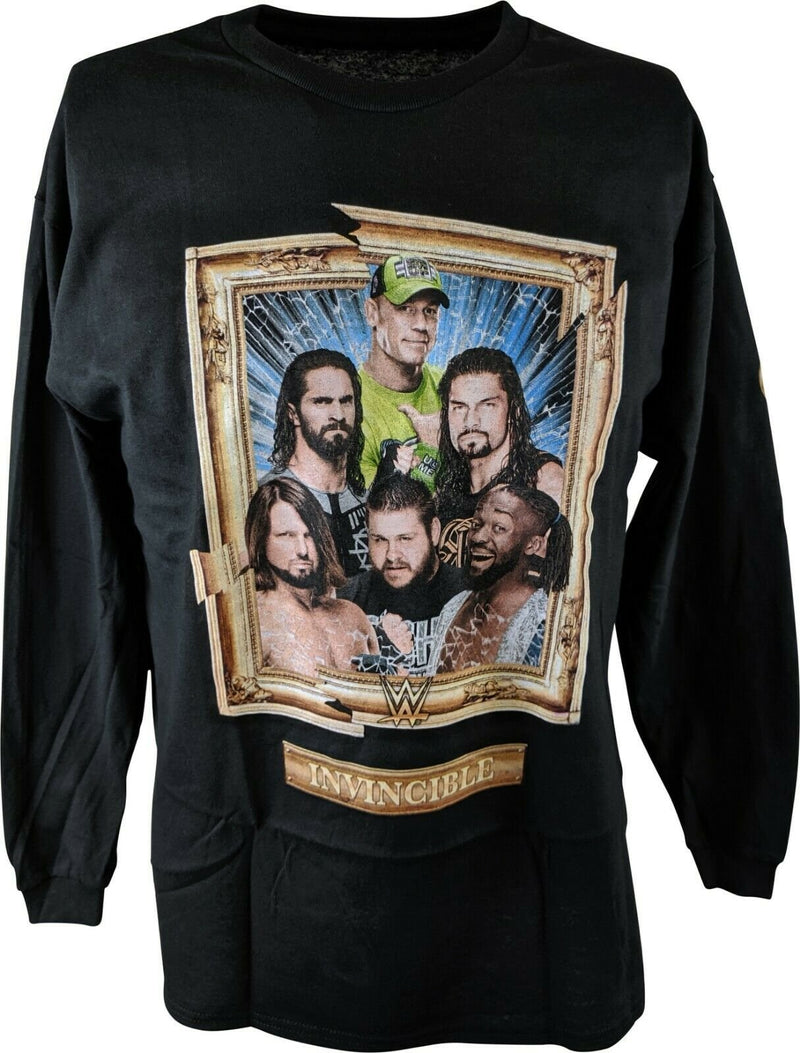 Load image into Gallery viewer, Cena Reigns Rollins Long Sleeve Boys Kids T-shirt Sports Mem, Cards & Fan Shop > Fan Apparel & Souvenirs > Wrestling by EWS | Extreme Wrestling Shirts