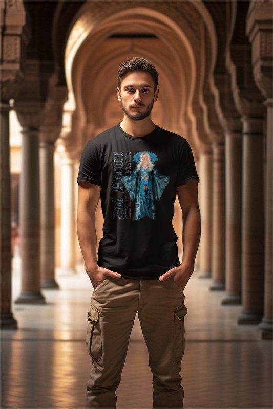 Load image into Gallery viewer, Charlotte Flair Second Nature Black Mens T-shirt by WWE | Extreme Wrestling Shirts