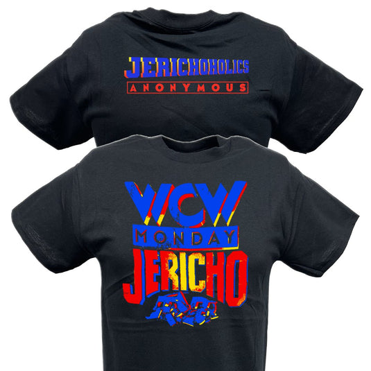 Chris Jericho WCW Monday Night Raw Jericholic Mens Black T-shirt Sports Mem, Cards & Fan Shop > Fan Apparel & Souvenirs > Wrestling by EWS | Extreme Wrestling Shirts