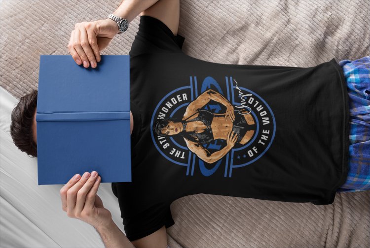 Load image into Gallery viewer, Chyna 9th Wonder Pose T-shirt by EWS | Extreme Wrestling Shirts