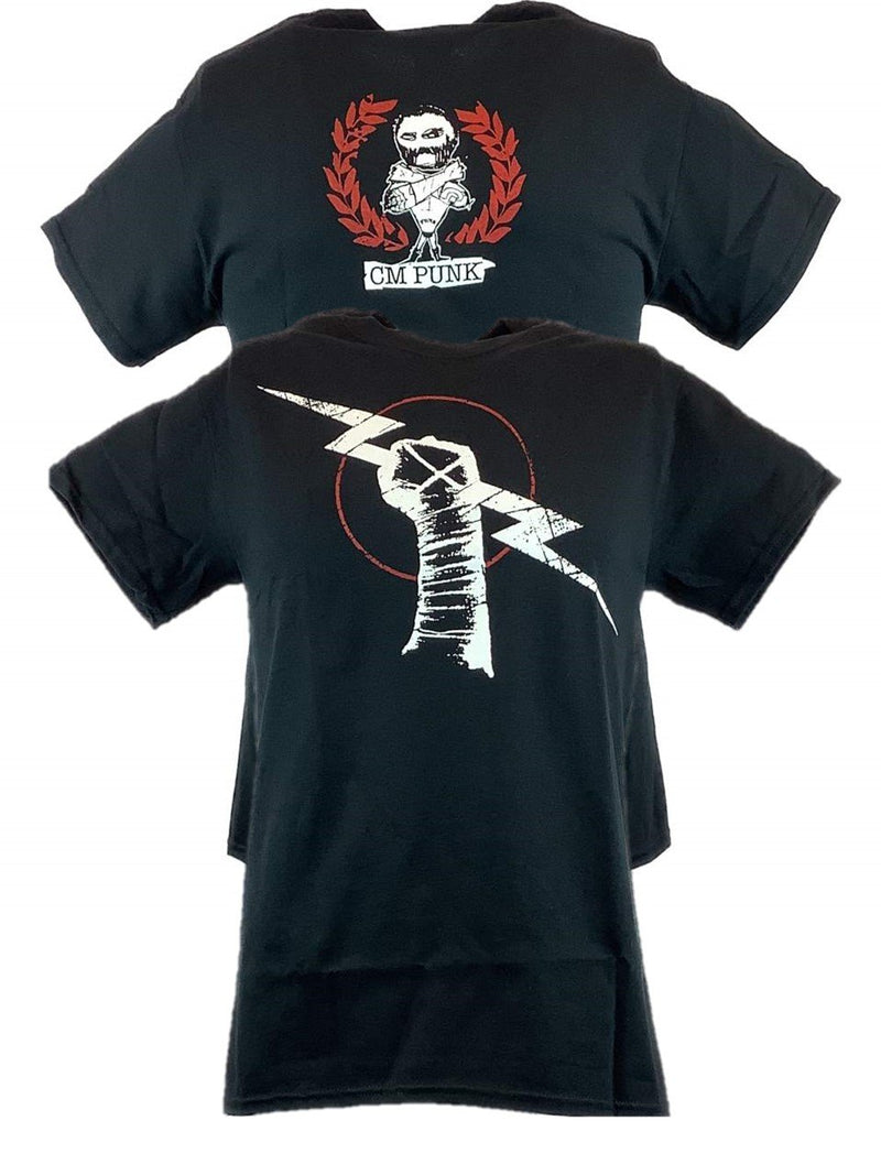 Load image into Gallery viewer, CM Punk Aftershock Black Mens T-shirt Sports Mem, Cards & Fan Shop > Fan Apparel & Souvenirs > Wrestling by EWS | Extreme Wrestling Shirts