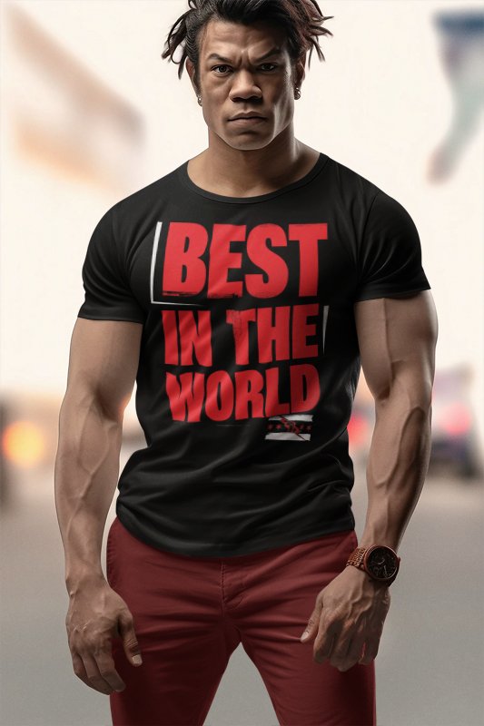 CM Punk Best In The World Logo Mens Black T-shirt Sports Mem, Cards & Fan Shop > Fan Apparel & Souvenirs > Wrestling by EWS | Extreme Wrestling Shirts
