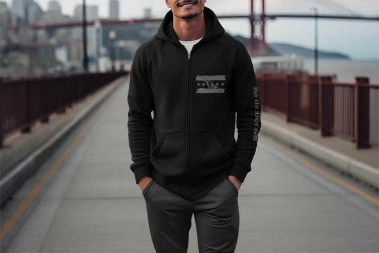 Load image into Gallery viewer, CM Punk Best Since Day One Zipper Hoody by EWS | Extreme Wrestling Shirts