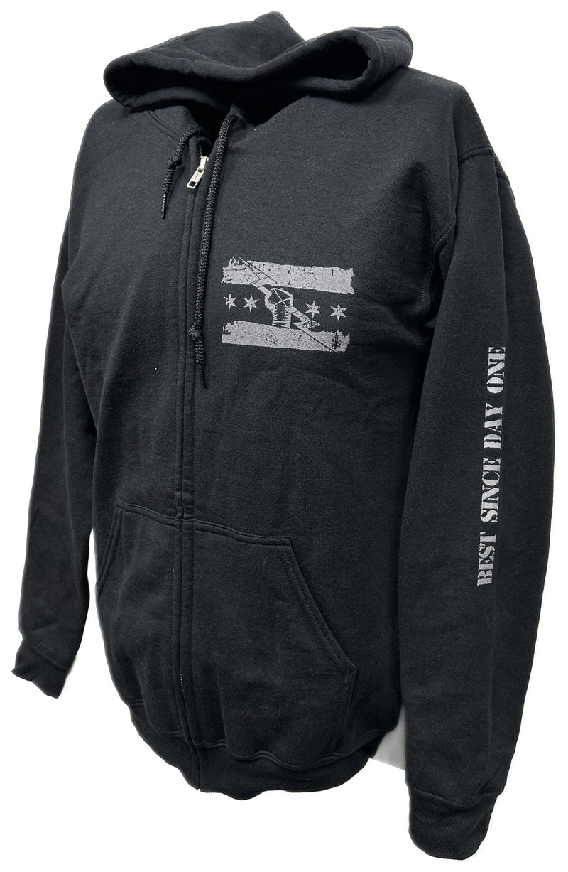 Load image into Gallery viewer, CM Punk Best Since Day One Zipper Hoody by EWS | Extreme Wrestling Shirts