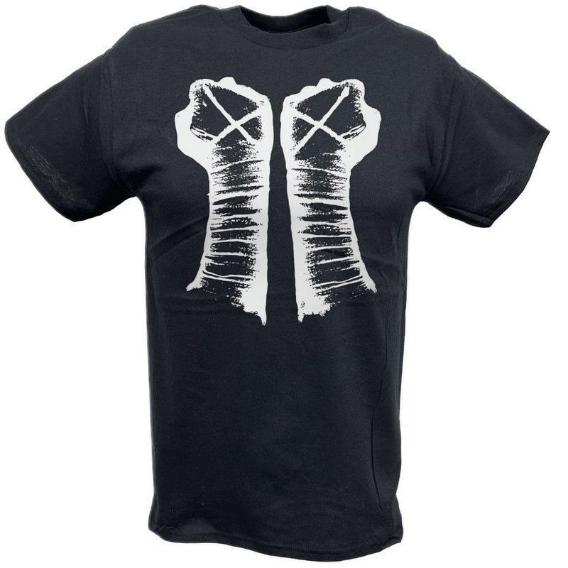 Load image into Gallery viewer, CM Punk Big White Fists T-shirt by EWS | Extreme Wrestling Shirts
