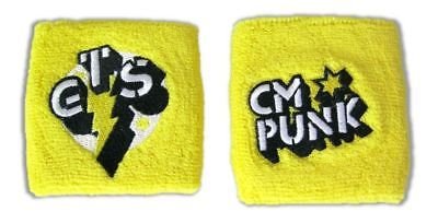 CM Punk GTS Go To Sleep Wristbands Set of 2 Sports Mem, Cards & Fan Shop > Fan Apparel & Souvenirs > Wrestling by Extreme Wrestling Shirts | Extreme Wrestling Shirts