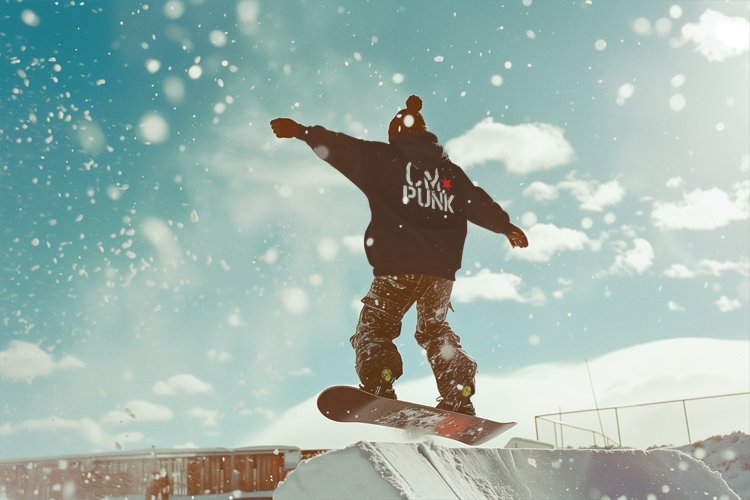 Load image into Gallery viewer, CM Punk Hell Froze Over Black Pullover Hoody by EWS | Extreme Wrestling Shirts