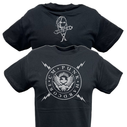 CM PUNK Seal of Hardcore Mens Black T-shirt Sports Mem, Cards & Fan Shop > Fan Apparel & Souvenirs > Wrestling by Hybrid Tees | Extreme Wrestling Shirts
