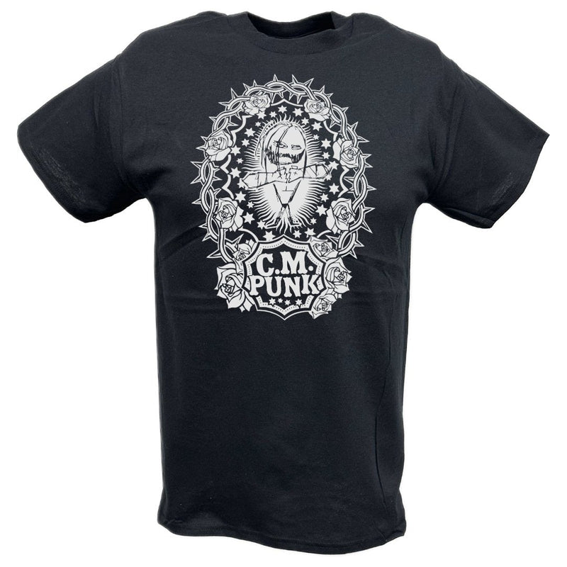 Load image into Gallery viewer, CM Punk Straight Edge Society SES Mens Black T-shirt Sports Mem, Cards & Fan Shop > Fan Apparel & Souvenirs > Wrestling by Hybrid Tees | Extreme Wrestling Shirts