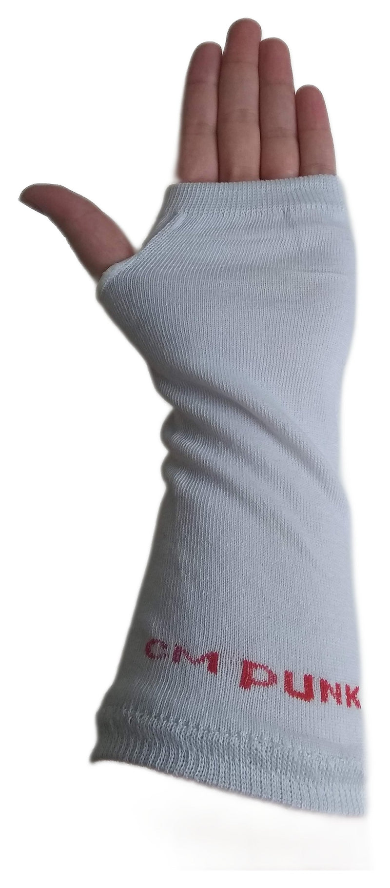 Load image into Gallery viewer, CM Punk Straight Edge white armband wristbands Sports Mem, Cards & Fan Shop > Fan Apparel & Souvenirs > Wrestling by EWS | Extreme Wrestling Shirts