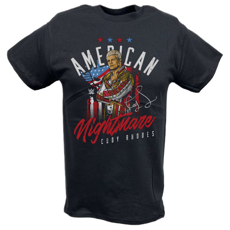 Load image into Gallery viewer, Cody Rhodes American Nightmare Homage T-shirt by EWS | Extreme Wrestling Shirts